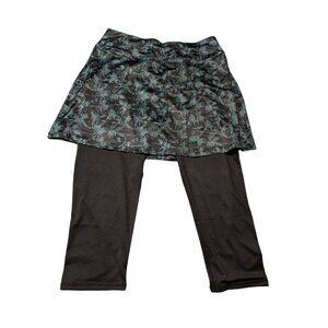 Capril Leggins with attached skirt